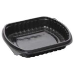 Bölmesiz Kapaklı Gıda Kabı (Sıcağa Dayanıklı)