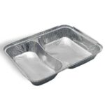 2 Gözlü Alüminyum Kap