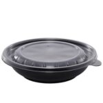 750 gr Siyah Yemek Kabı (Sıcağa Dayanıklı) - Görsel 2