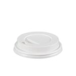 4 oz Sıcak İçecek Kapağı Beyaz