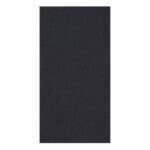 Garson Katlama Siyah Peçete 33x33