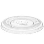 Pet Bardak Artı Delikli Düz Kapak