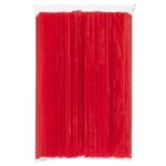 Kırmızı Frozen Pipet 26 cm 100'lü